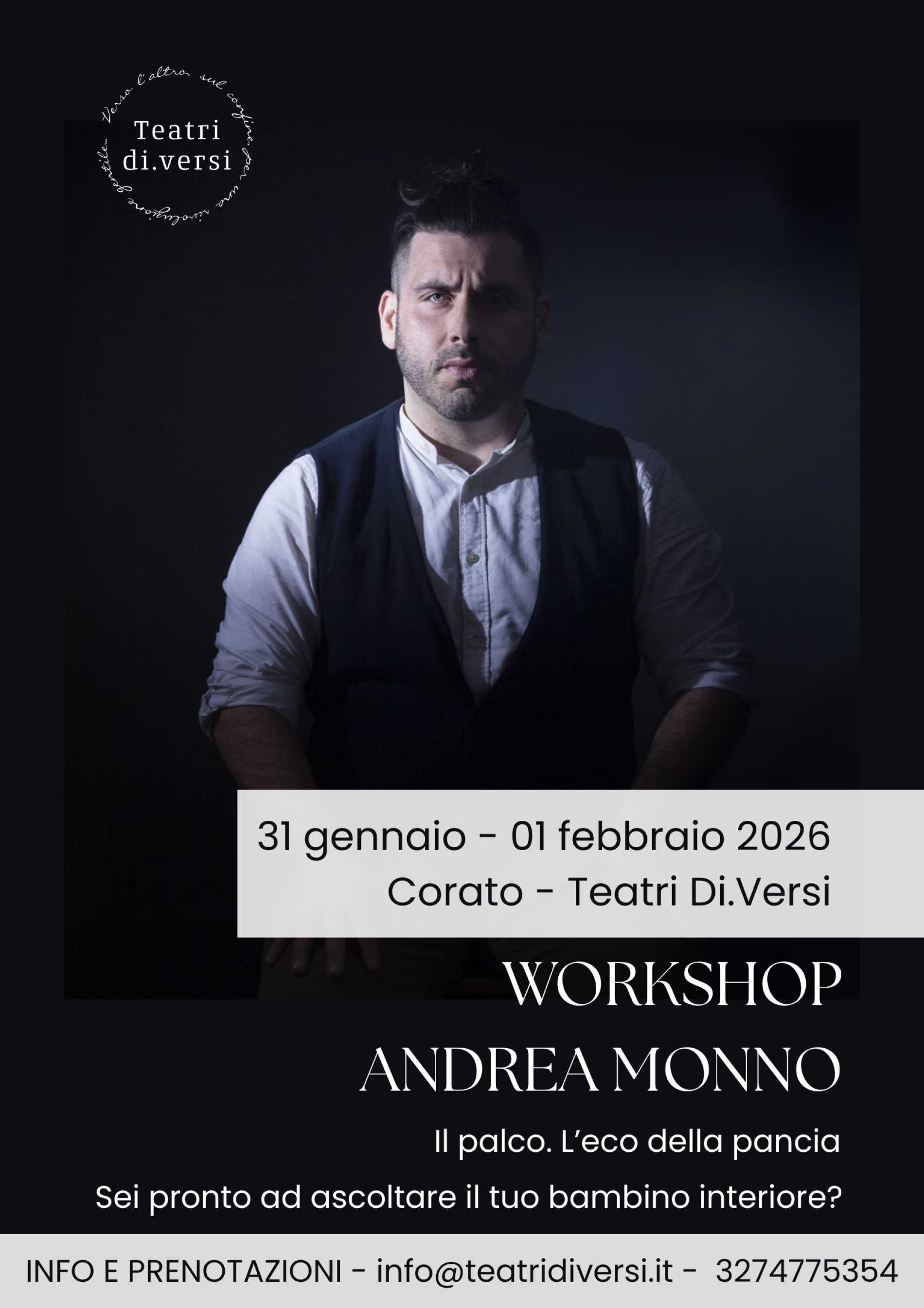 WORKSHOP CON ANDREA MONNO